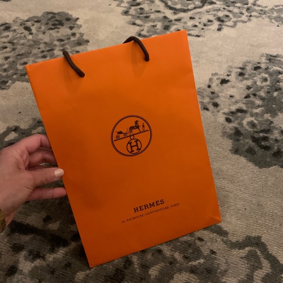 Hermès shopping paper bag 11x 7 - Picture 4 of 4